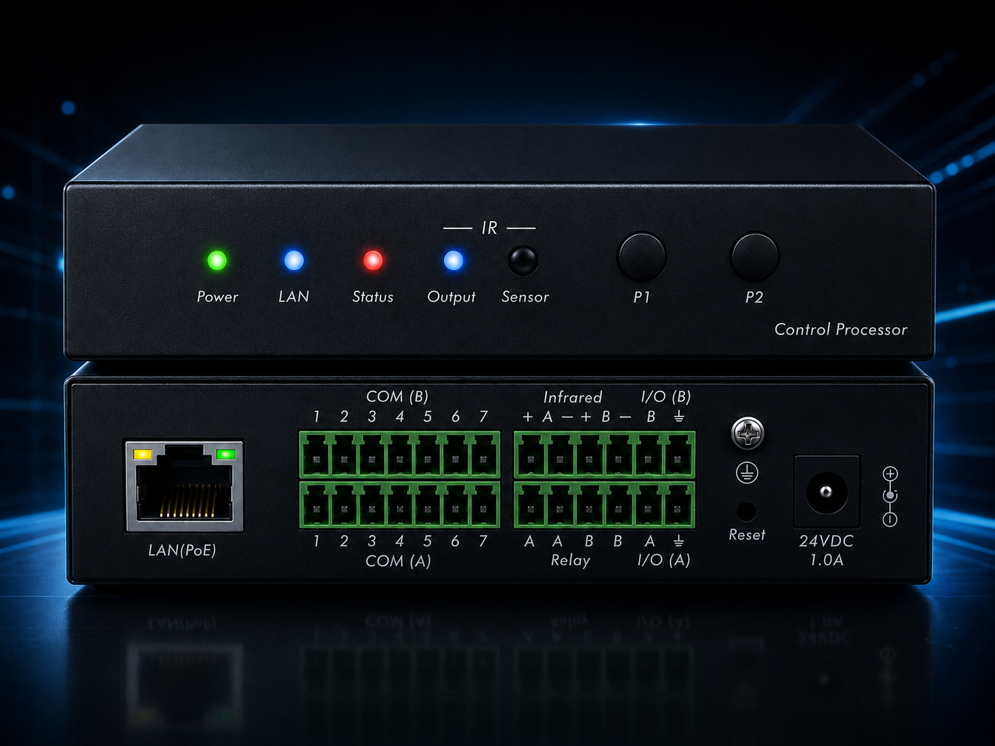 CP5100_B web-based programming central control host product view
